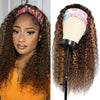 Human Hair #4/27 Highlight Curly Wig | Glueless, Brazilian Virgin Hair