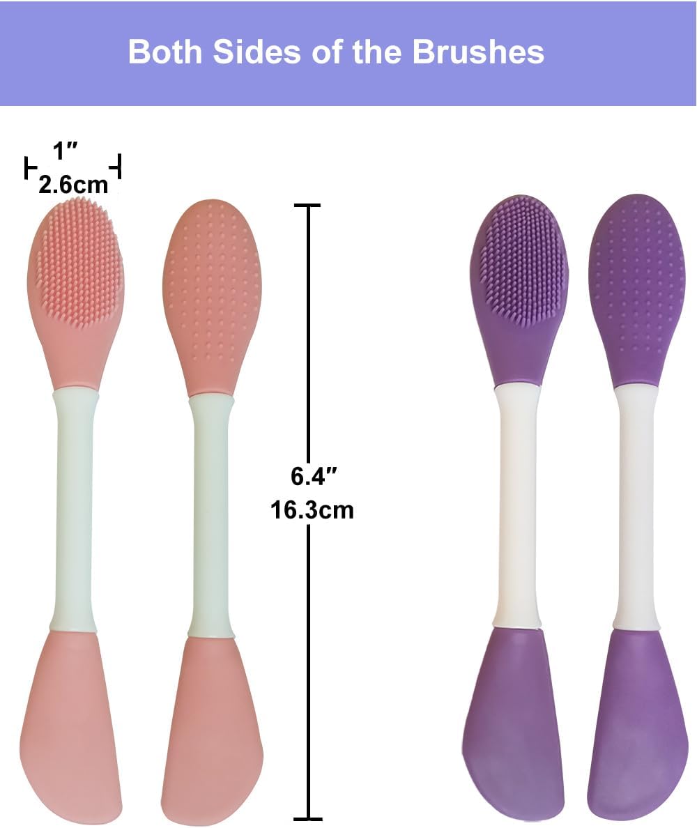 Face Cleansing Brush Set – 9 Brushes for Deep Pore Cleansing and Skincare