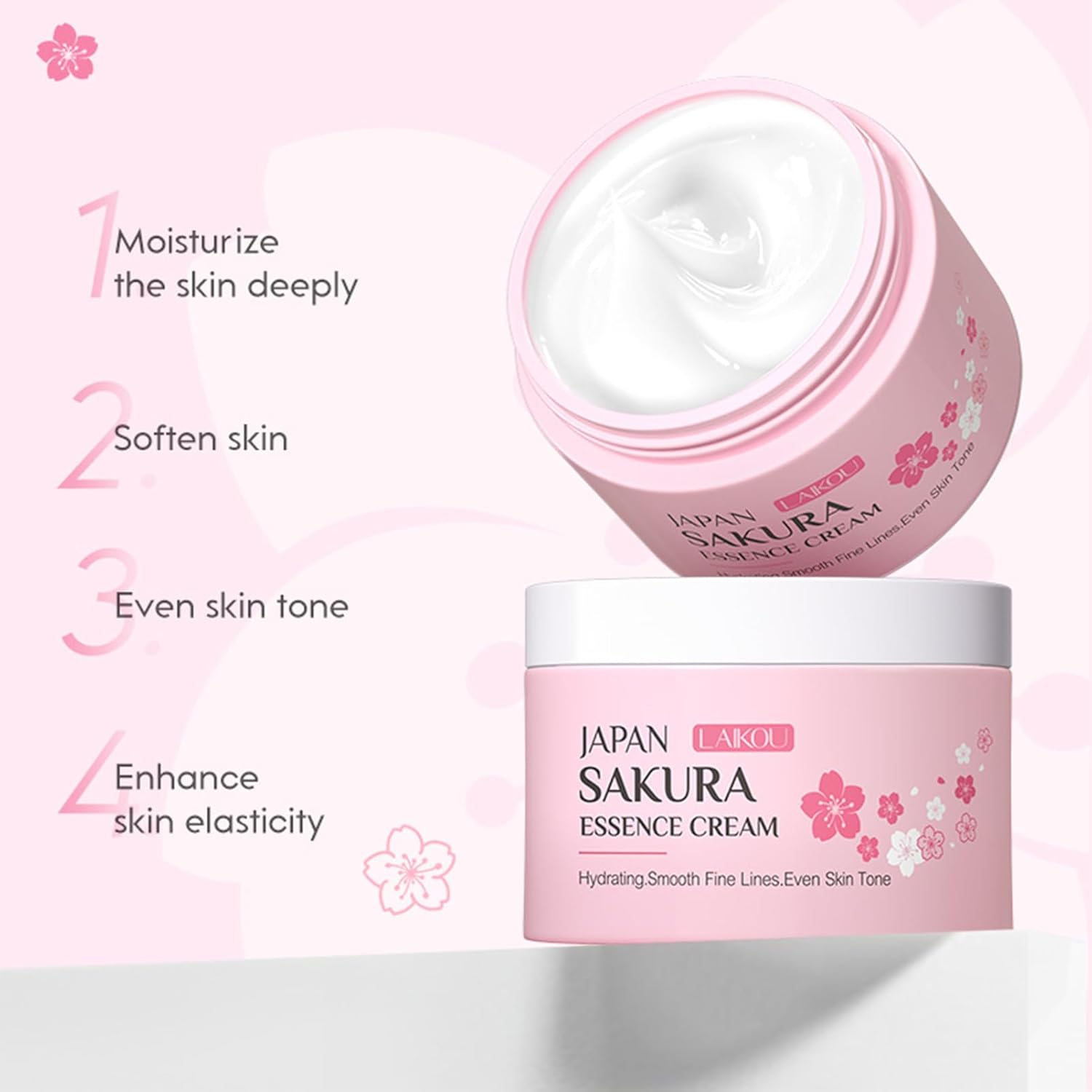 Sakura Skincare Set, Nourish, Protect &amp; Glow Naturally, 7PCS