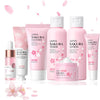 Sakura Skincare Set, Nourish, Protect &amp; Glow Naturally, 7PCS