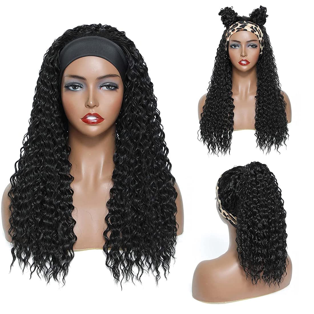 Curly Glueless Brazilian Virgin Hair Wig